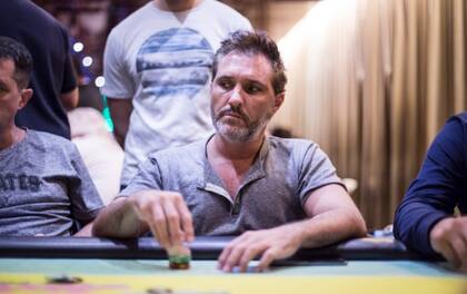 Nicolás Pachelo, en marzo de 2017, fotografiado por la página codigopoker.com