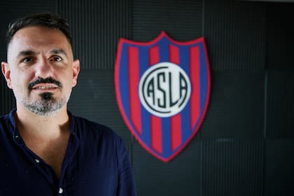 Nicolás Papasso, candidato a presidente de San Lorenzo