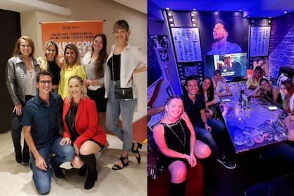 Nicolás Peralta registró el momento de su encuentro con las ex Chiquititas en las redes sociales