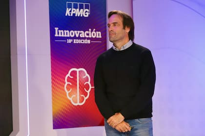 Nicolás Pimentel, durante el evento "Innovación" organizado por LA NACION