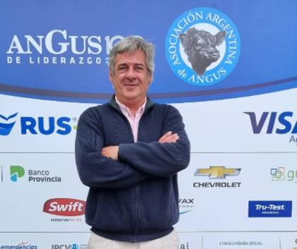 Nicolás Pino, presidente de la Sociedad Rural Argentina (SRA)