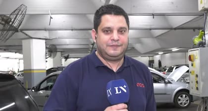 Nicolás Rodríguez, mecánico encargado del ACA