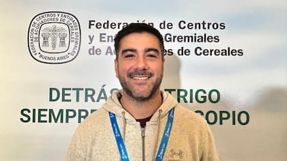 Nicolás Scaramuzza, productor en la zona de Lobería
