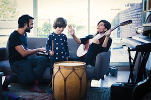 Músicos en casa: cómo es la cuarentena para Lula Bertoldi & Nicolás Sorín