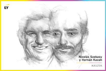 Nicolás Szekasy y Hernán Kazah.