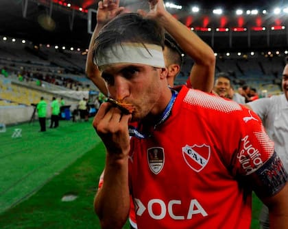Nicolás Tagliafico se destacó en Independiente, donde consiguió el titulo de la Copa Sudamericana