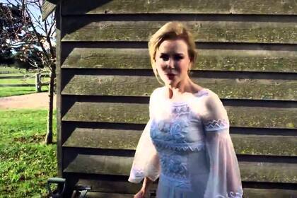 Nicole Kidman, en uno de los rincones de su casa de campo de ensueño