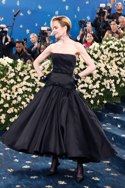 Nicole Kidman llevó
una recreación de un diseño de Balenciaga de 1952.
