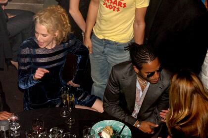 Nicole Kidman y Lenny Kravitz salieron, pero mantuvieron muy bajo el perfil de la relación