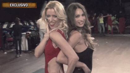 Nicole Neumann y Pampita Ardohain, frente a frente