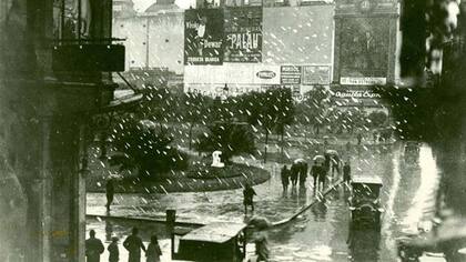 Nieve en Buenos Aires