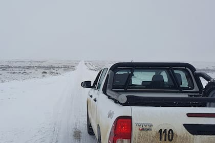 En los últimos días hubo fuertes nevadas y temperaturas que llegaron a los -14°C