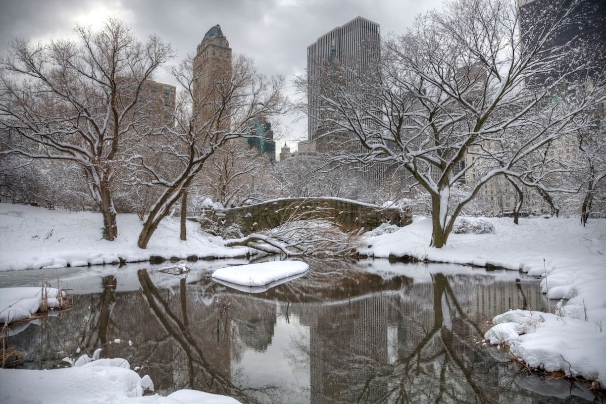 Qué se espera del frente frío en Nueva York y qué pasará con la nieve esta semana