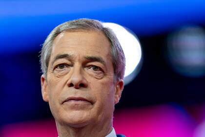Nigel Farage habla durante la Conferencia de Acción Política Conservadora 2023, el 3 de marzo de 2023, en Oxon Hill, Maryland