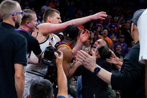 Arde la NBA: Jokic furioso tras el cruce con el dueño de Phoenix Suns