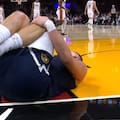 Así fue la lesión de la súper estrella Nikola Jokic, que se salvó de perderse toda la temporada de la NBA