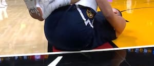 Así fue la lesión de la súper estrella Nikola Jokic, que se salvó de perderse toda la temporada de la NBA