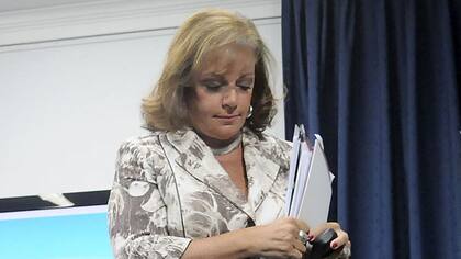 Nilda Garré, diputada nacional por el Frente para la Victoria