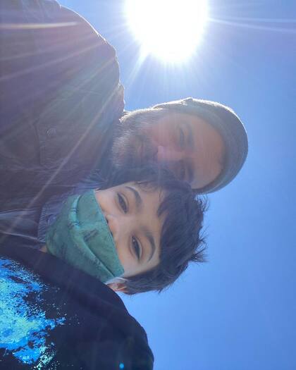 Nilo, el hijo de Gastón Pauls y Agustina Cherri cumplió 10 años (Foto: Instagram/@gastonpauls22)