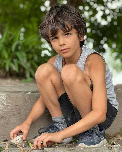 Nilo Pauls, el hijo de Agustina Cherri (Foto: Instagram/@agustinacherriok)