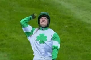 El llanto de la jocketa que logró lo que ninguna pudo en 155 años (con dedicatoria a su padre fallecido)