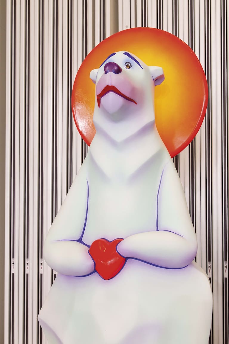 Ninot en el Museo de las Ciencias.
