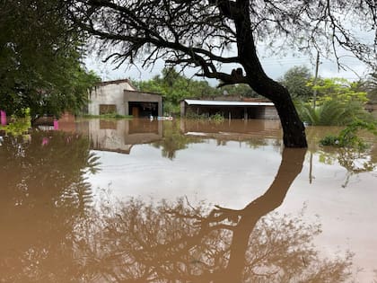 Niogasta inundado, una postal del drama en Tucumán