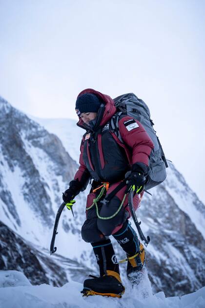 Nirmal "Nims" Purja, antes del ascenso de invierno en K2, Pakistán, el 5 de enero de 2021.