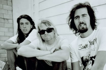 Dave Grohol, Kurt Cobain y Krist Novoselic