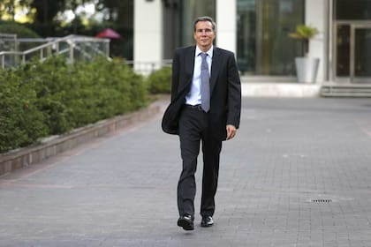 Nisman, en Puerto Madero, horas después de pedir la indagatoria de la Presidenta por el memorándum de entendimiento con Irán