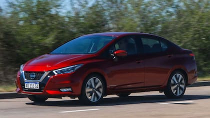 Nissan Versa (la foto corresponde a la versión tope de gama)