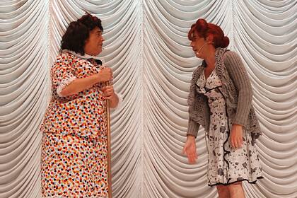 Nito Artaza y Gustavo Monje recrean el famoso sketch de "La Tota y la Porota"