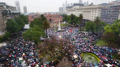 Ni Una Menos 2016 en Plaza de Mayo
