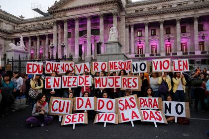 La marcha NiUnaMenos del 3 de junio de 2015