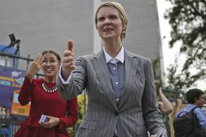 Cynthia Nixon, de Sex and the City, disputa hoy las primarias por Nueva York