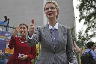 Cynthia Nixon, de Sex and the City, disputa hoy las primarias por Nueva York