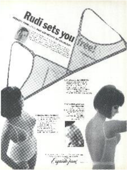 No Bra. Rudi Gernreich