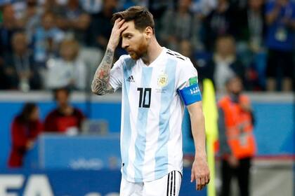 No brilló durante el partido contra Croacia, poco participativo y taciturno, hay preocupación por saber ¿Qué le pasó a Messi?