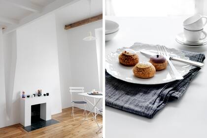 "No colgué cuadros porque no quería nada que distrajera de los aspectos más esculturales y expresivos del espacio”, comparte el arquitecto.