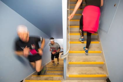 No es necesario hacer un towerrunning para tener los beneficios de subir escaleras