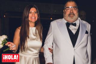 Recordamos la soñada boda de Jorge Lanata con su último gran amor, Elba Marcovecchio