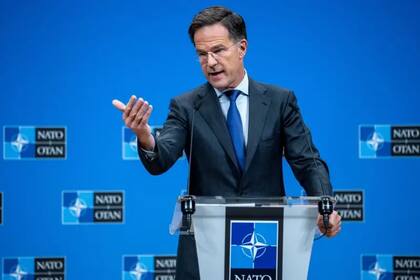 "No estamos en guerra. Pero ciertamente tampoco estamos en paz", dijo el secretario general de la OTAN, Mark Rutte, en un discurso en Bruselas en diciembre de 2024