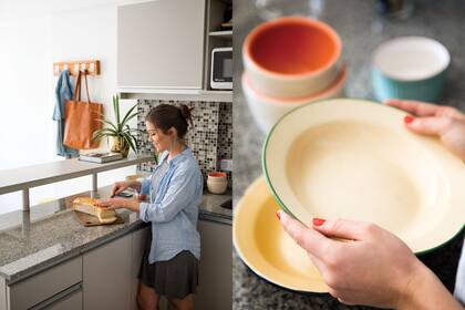 “No estoy muy a favor del imperativo de los objetos de moda. Prefiero ir recolectando cosas lindas en el camino, como la vajilla que heredé de mi abuela”.