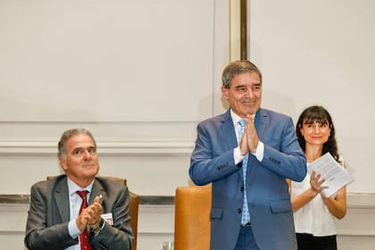 No faltó durante sus palabras el agradecimiento a la formación recibida en la Facultad de Medicina de la UBA