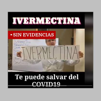No hay pruebas científicas de que la ivermectina pueda frenar o curar el coronavirus.