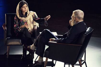 No necesitan presentación con David Letterman: Malala Yousafzai