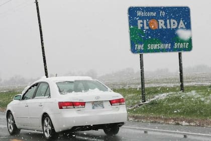 No se anticipa la caída de nieve en Florida durante la llegada de este frente frío