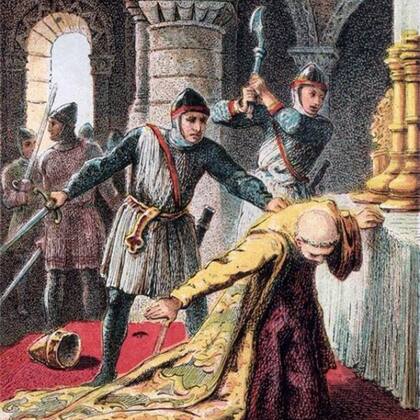 No se pudo saber nunca si el asesinato del Arzobispo de Canterbury fue ordenado por Enrique II o no