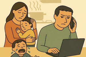 Una terapeuta explica cómo se puede apoyar a una hermana cuando se desgasta en un matrimonio marcado por el desequilibrio de responsabilidades