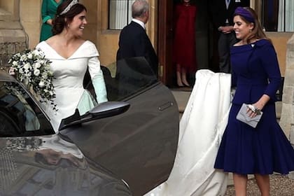 La dama de honor de Beatriz será su hermana Eugenia que se casó hace un tiempo.